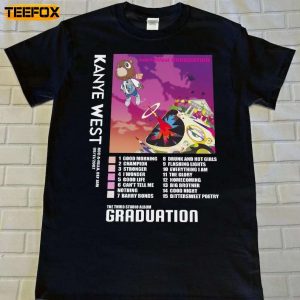Kanye West Graduation Short Sleeve T Shirt