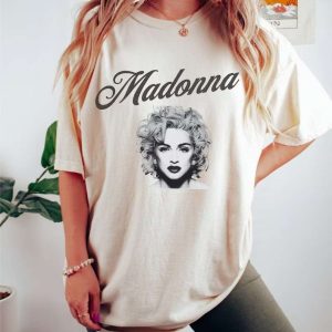 Madonna Queen of Pop Music Short Sleeve T Shirt