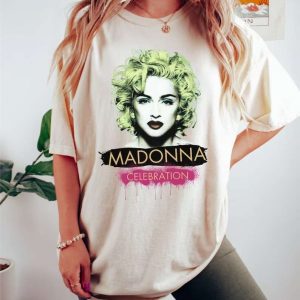 Madonna The Celebration Concert Music Short Sleeve T Shirt