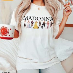 Madonna The Celebration Tour 2023 Queen of Pop Short Sleeve T Shirt