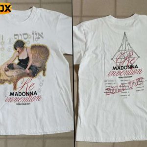 Madonna The Invention World Tour 2004 Short Sleeve T Shirt
