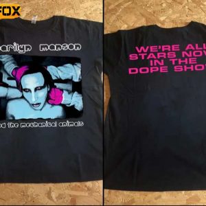 Marilyn Manson and the Mechanical Animals Tour 1999 Short Sleeve T Shirt