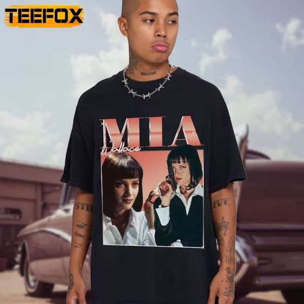 Mia Wallace Special Order Pulp Fiction Short Sleeve T Shirt
