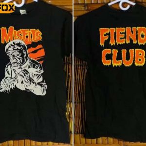 Misfits Fiend Club Album 1999 Short Sleeve T Shirt