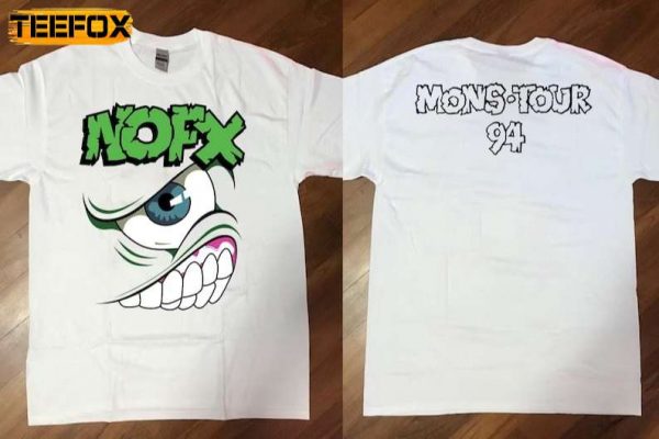 NOFX Eyes Mons Tour 1994 Short Sleeve T Shirt