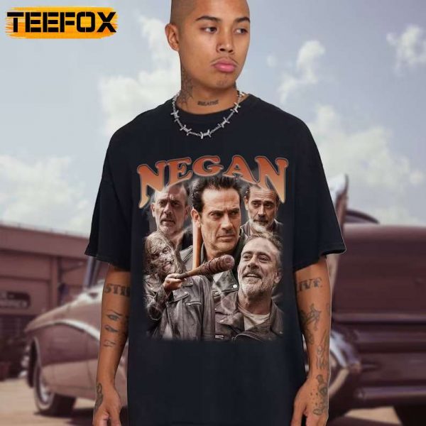 Negan Walking Dead Short Sleeve T Shirt Special Order