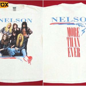 Nelson Rock Band More Than Ever 1991 Short Sleeve T Shirt