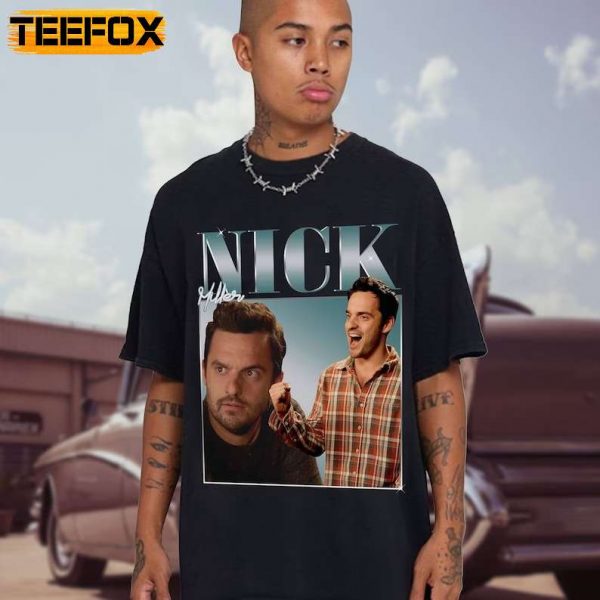 Nick Miller Special Order New Girl Movie Adult Short Sleeve T Shirt