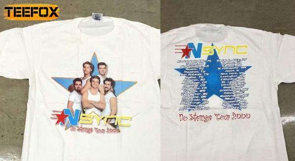 Nsync Bang Tour No Strings 2000 Short Sleeve T Shirt