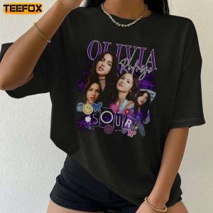 Olivia Rodrigo Sour Concert A Little Bit Sour Short Sleeve T Shirt