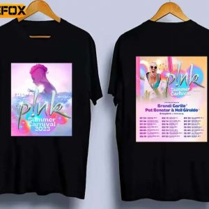 Pink Summer Carnival 2023 Tour Concert T Shirt