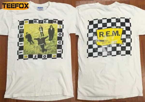 REM Rock Band Out Of Time Short Sleeve T Shirt