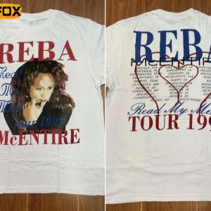 Reba McEntire Read My Mind 1995 Tour Short Sleeve T Shirt