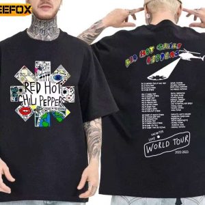 Red Hot Chili Peppers America Tour 2023 Short Sleeve T Shirt