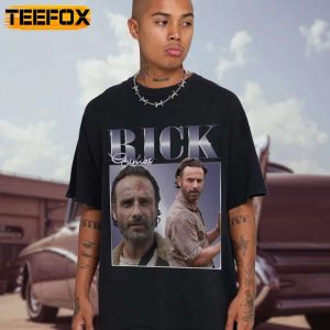 Rick Grimes Special Order The Walking Dead Short Sleeve T Shirt