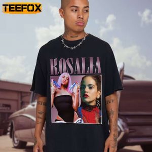 Rosalia Special Order Music Singer Adult Short Sleeve T Shirt