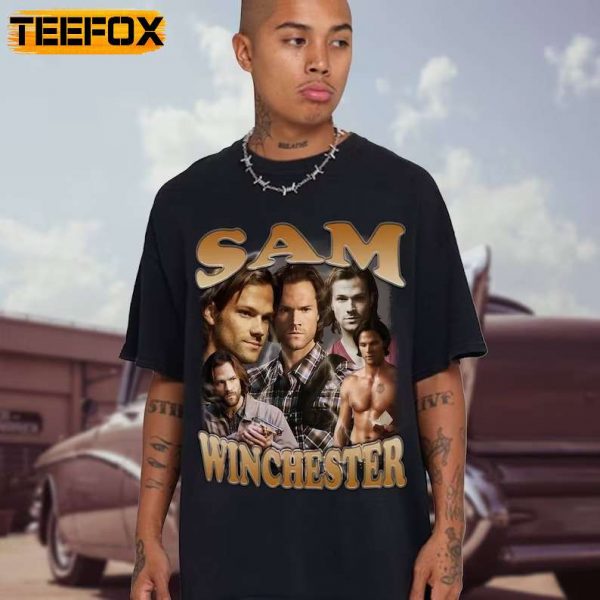 Sam Winchester Special Order Supernatural Short Sleeve T Shirt