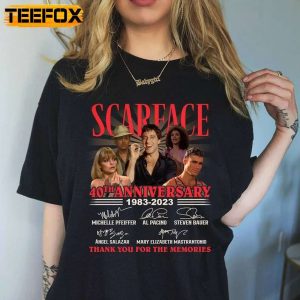 Scarface Special Order 40th Aninversary Short Sleeve T Shirt