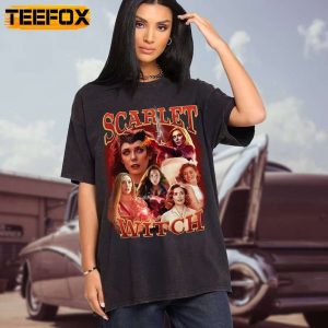 Scarlet Witch Special Order Wanda Maximoff Short Sleeve T Shirt