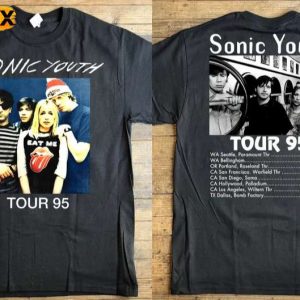 Sonic Youth Washing Machine Tour 95 Short Sleeve T Shirt