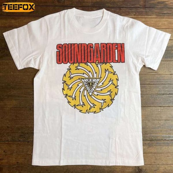 Soundgarden Rock Band Graphic Short Sleeve T Shirt
