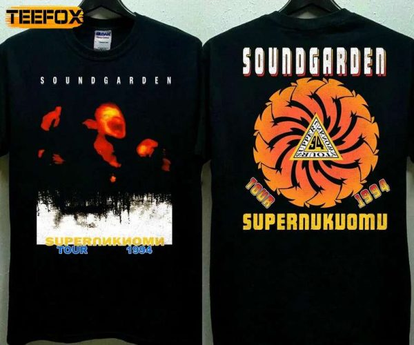 Soundgarden Superunknown Tour 1994 Short Sleeve T Shirt