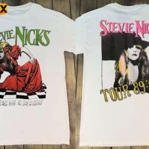 Stevie Nicks Other Side of the Mirror Tour 1989 1990 Short Sleeve T Shirt