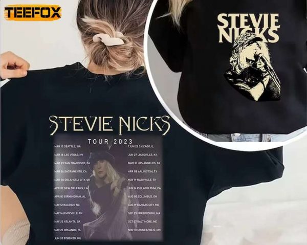 Stevie Nicks Tour 2023 Short Sleeve T Shirt