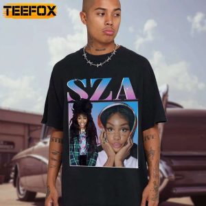 Sza Special Order Singer Mic Short Sleeve T Shirt