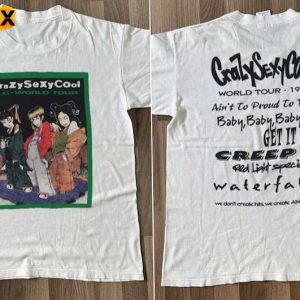 TLC Crazy Sexy Cool World Tour 1995 Short Sleeve T Shirt