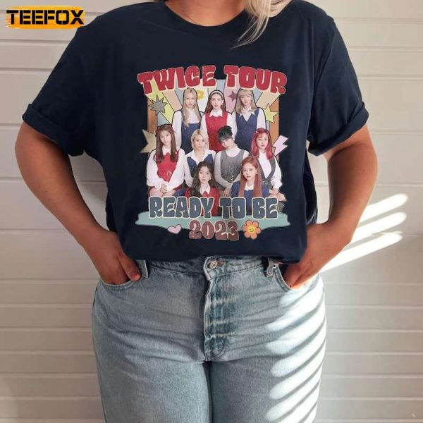 TWICE Ready To Be 2023 Short Sleeve T Shirt