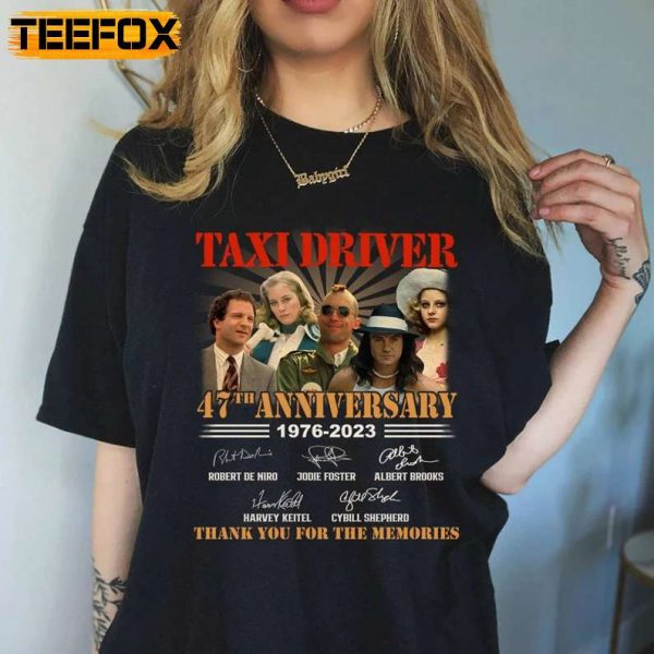 Taxi Driver Special Order 47th Anniversary Short Sleeve T Shirt