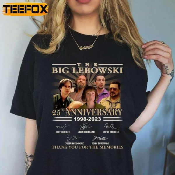 The Big Lebowski Special Order 25th Anniversary Short Sleeve T Shirt