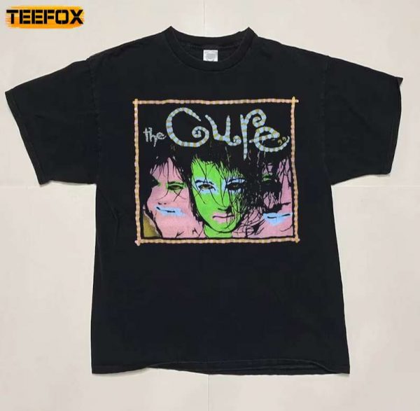 The Cure Rock Band 1980s Short Sleeve T Shirt