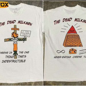 The Dead Milkmen The Never Ending Cheese Tour Short Sleeve T Shirt