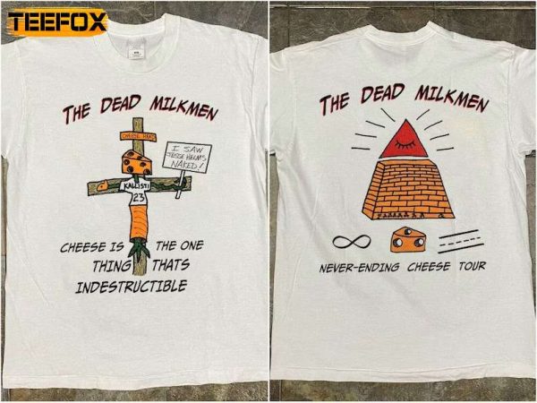 The Dead Milkmen The Never Ending Cheese Tour Short Sleeve T Shirt