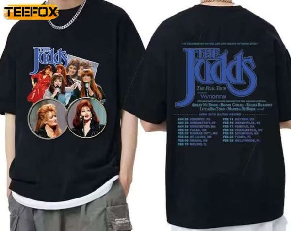 The Judds Final Tour 2023 Concert Music Short Sleeve T Shirt