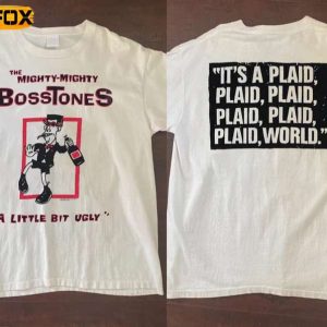 The Mighty Mighty Bosstones Its A Plaid World 1999 Tour Short Sleeve T Shirt