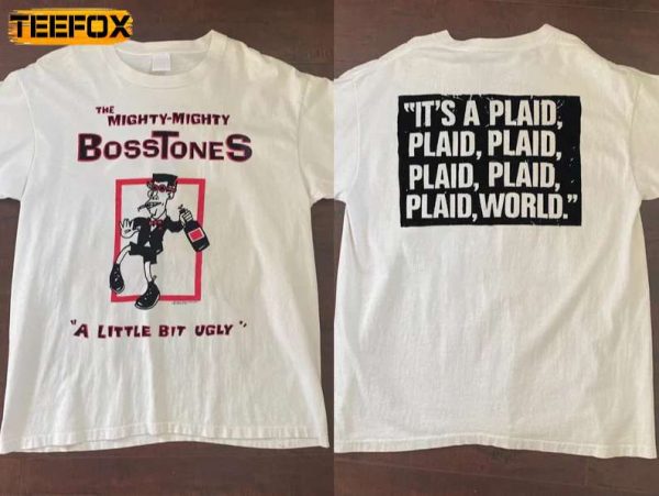 The Mighty Mighty Bosstones Its A Plaid World 1999 Tour Short Sleeve T Shirt