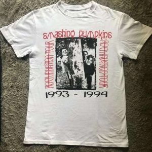 The Smashing Pumpkins 1993 1994 Tour Short Sleeve T Shirt
