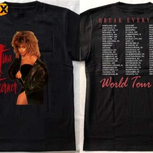 Tina Turner Break Every Rule World Tour 87 Short Sleeve T Shirt
