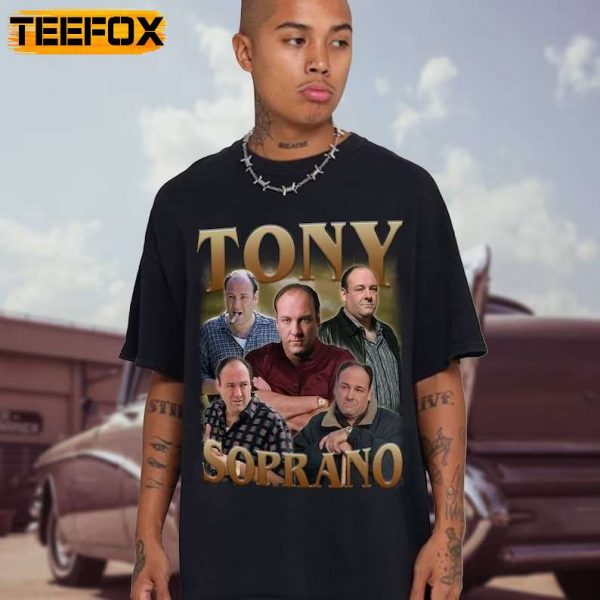 Tony Soprano Special Order The Sopranos Adult Short Sleeve T Shirt