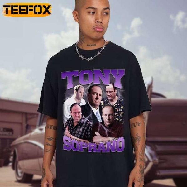 Tony Soprano Special Order The Sopranos Movie Adult Short Sleeve T Shirt