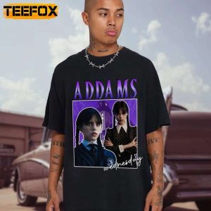 Wednesday Addams Special Order Adult Short Sleeve T Shirt