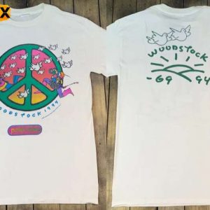 Woodstock 94 Peter Max Concert Festival Short Sleeve T Shirt