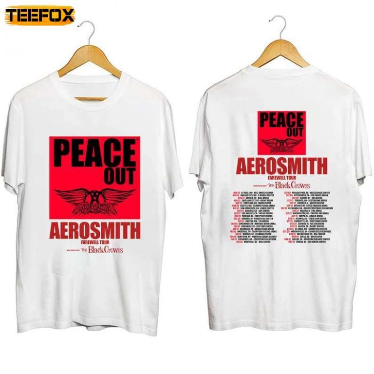 aerosmith Aerosmith Long Sleeve T-Shirt Band T-Shirt Band Tee Men's M Size Double Sided Print /eaa520222