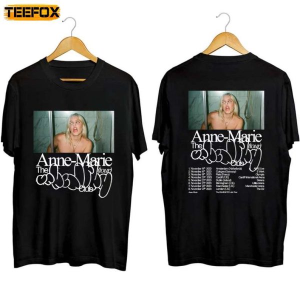 Anne Marie The Unhealthy Club Tour 2023 Short Sleeve T Shirt