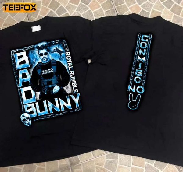 Bad Bunny x Royal Rumble Short Sleeve T Shirt