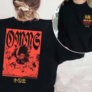 Bad Omen Rock Band Tour 2023 Short Sleeve T Shirt