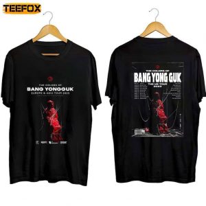 Bang Yong Guk The Colors Of Bang Yong Guk Tour 2023 Short Sleeve T Shirt